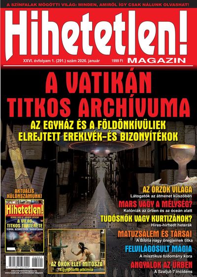 Hihetetlen magazin 2026 január