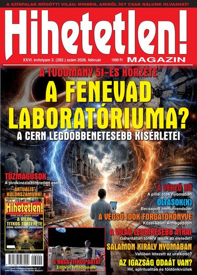 Hihetetlen magazin 2026 február