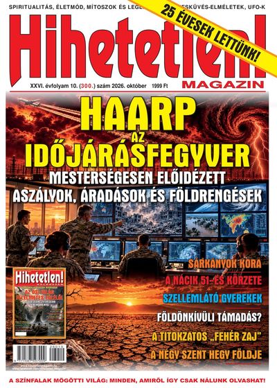 Hihetetlen magazin 2026 október